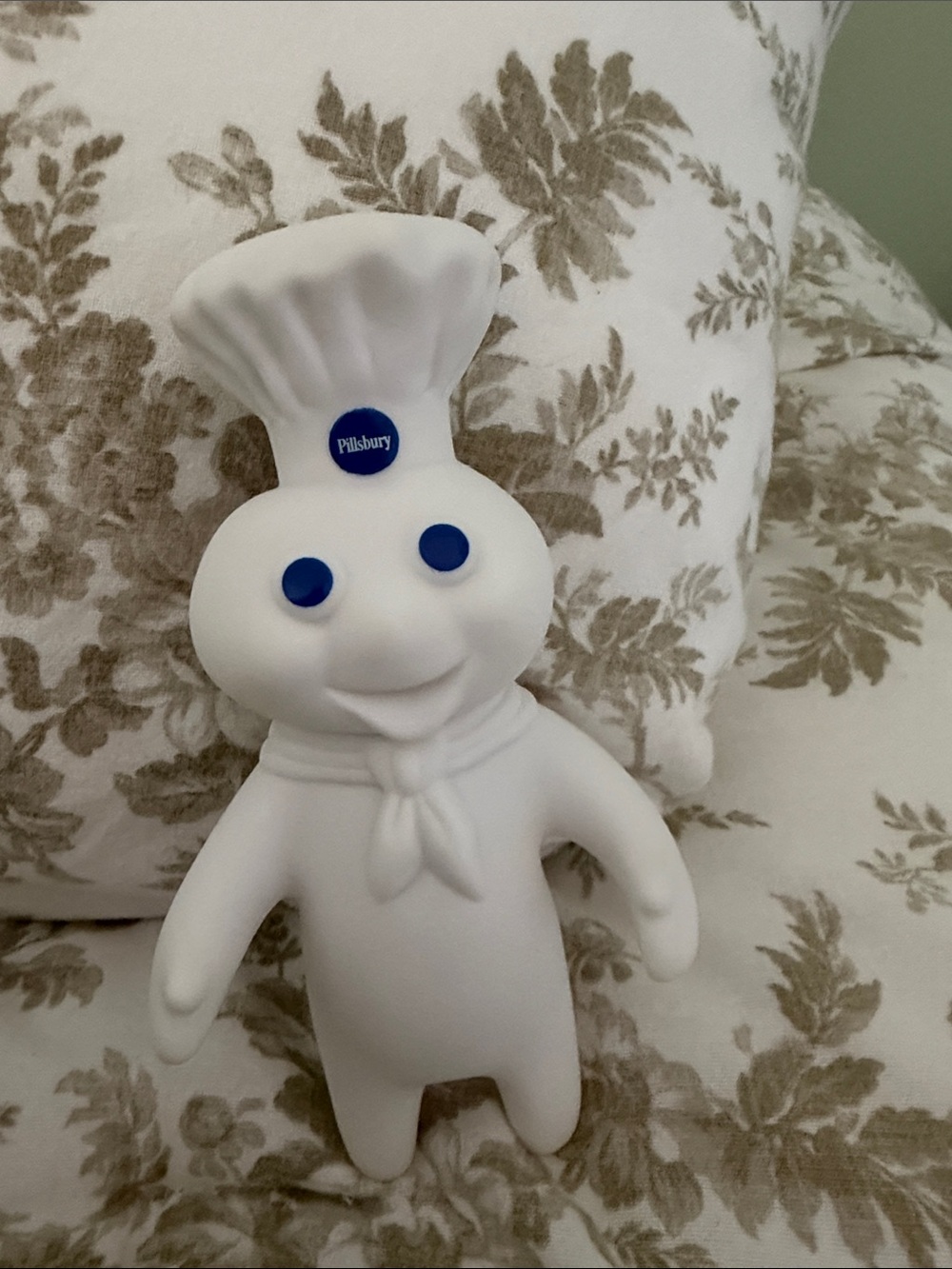 Pillsbury Doughboy Vinyl Figure - White with Blue Details